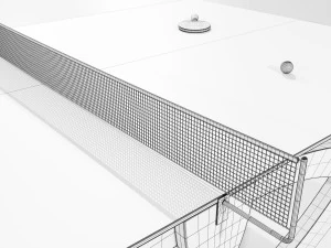 Ping Pong Table 3D Model