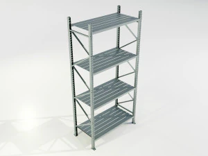 Industri&euml;le metalen plank 3D Model