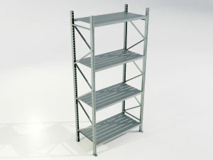 Industri&euml;le metalen plank 3D Model