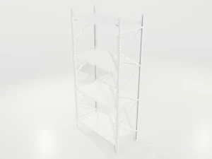 Industri&euml;le metalen plank 3D Model