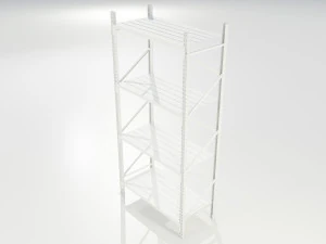 Industri&euml;le metalen plank 3D Model