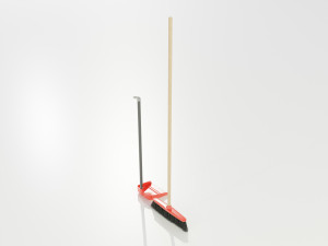 Broom and Dustpan 3Dモデル