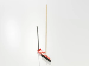 Broom and Dustpan 3D Model
