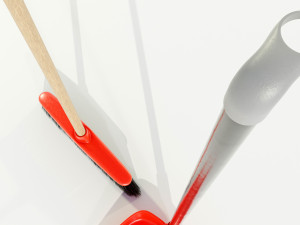 Broom and Dustpan 3Dモデル