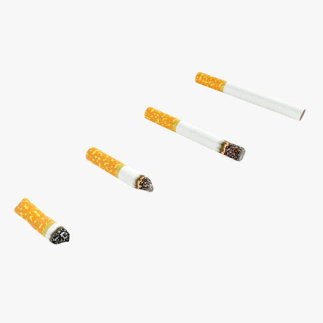 Cigarettes 3Dモデル .c4d .max .obj .3ds .fbx .stl .blend 