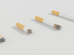 Cigarettes 3Dモデル
