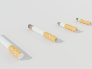 Cigarettes 3Dモデル
