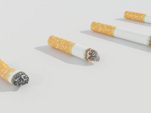Cigarettes 3Dモデル