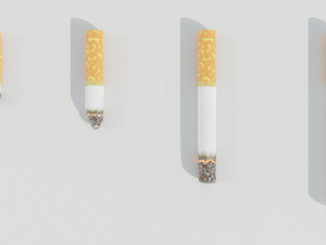 Cigarettes 3Dモデル