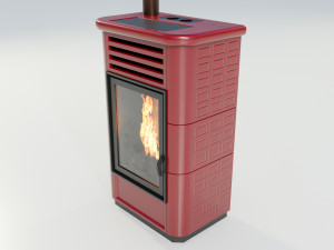 Pellet Stove 3D-Modell
