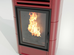 Pellet Stove 3D-Modell