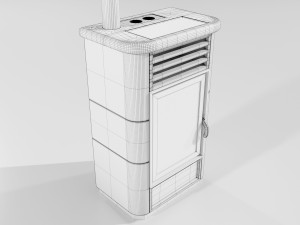 Pellet Stove 3D-Modell