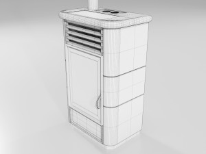 Pellet Stove 3D-Modell