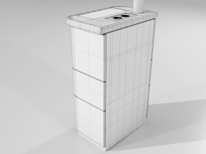 Pellet Stove 3D-Modell