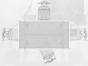 Iron Table and Chairs 3Dモデル