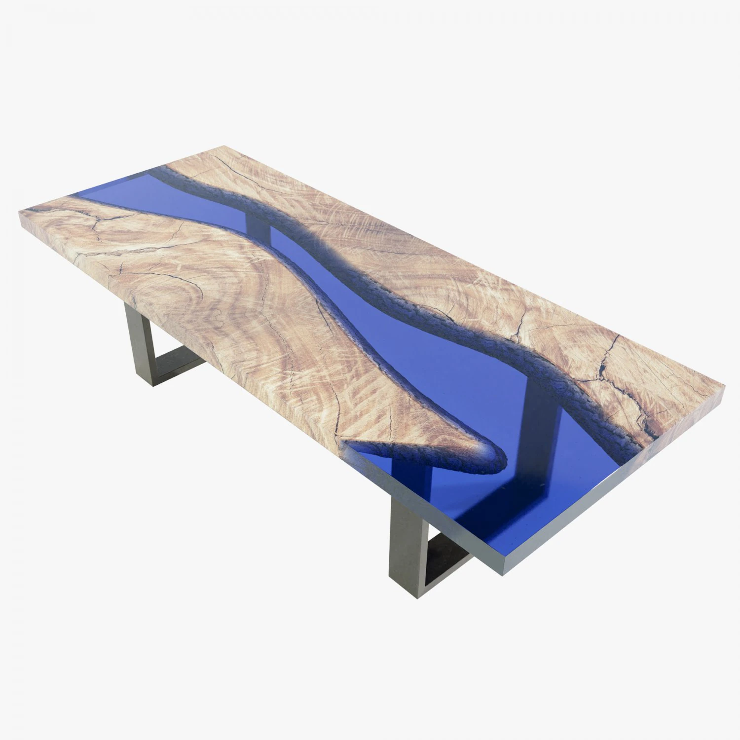 Epoxy Resin Table 3D Model .c4d .max .obj .3ds .fbx .stl .blend 