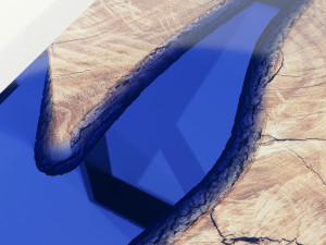 Epoxy Resin Table 3D Model