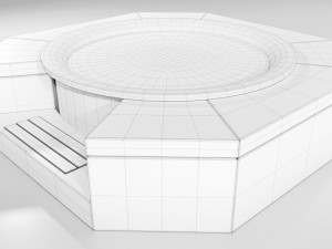 Hot Tub 3D Model