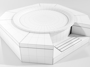 Hot Tub 3D Model