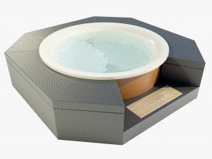 Hot Tub 3D Model