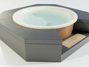 Hot Tub 3D Model