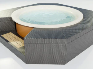 Hot Tub 3D Model