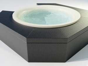 Hot Tub 3D Model