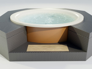 Hot Tub 3D Model