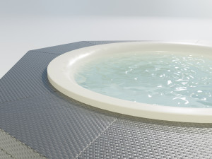 Hot Tub 3D Model