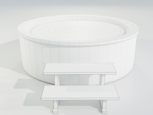 Hot Tub 3D 모델