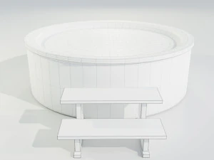 Hot Tub 3D Model