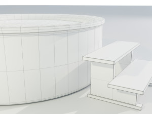 Hot Tub 3D 모델