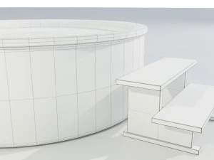 Hot Tub 3D Model