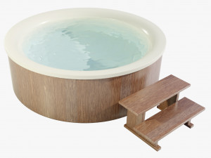 Hot Tub 3D Model