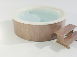 Hot Tub 3D 모델