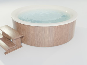 Hot Tub 3D 모델