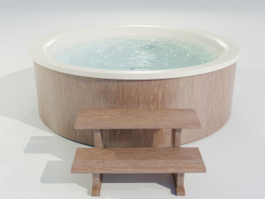 Hot Tub 3D 모델