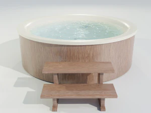 Hot Tub 3D Model
