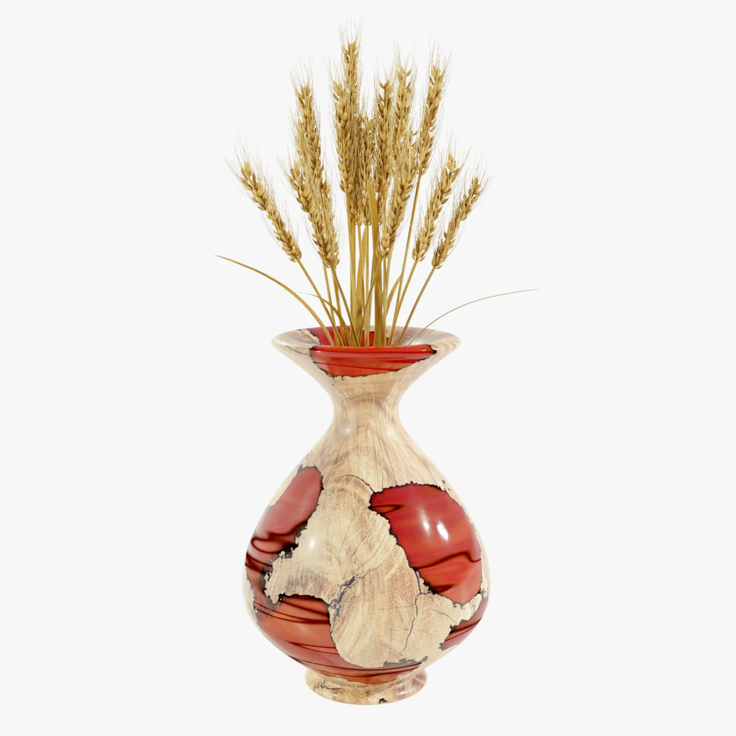 Epoxy Resin Vase 3D Model .c4d .max .obj .3ds .fbx .stl .blend 