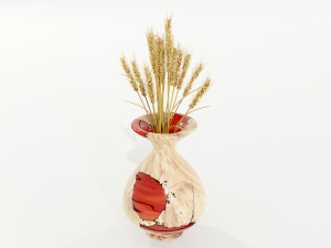 Epoxy Resin Vase Model 3D