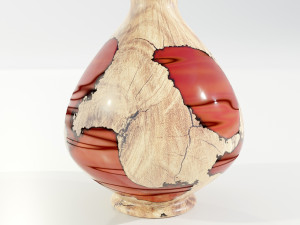 Epoxy Resin Vase Model 3D