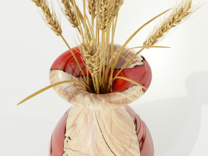 Epoxy Resin Vase Model 3D
