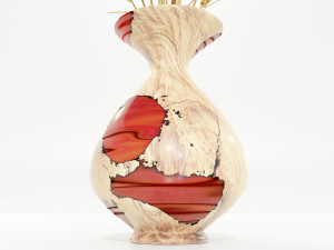 Epoxy Resin Vase Model 3D