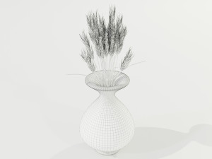 Epoxy Resin Vase Model 3D