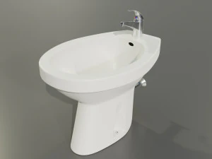 Bid&eacute; Modelo 3D