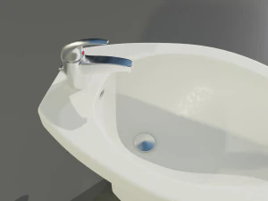 Bid&eacute; Modelo 3D