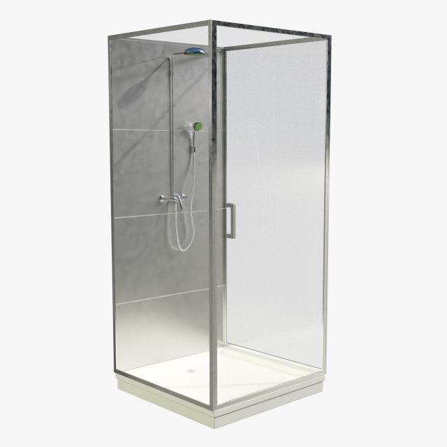 Shower 3Dモデル .c4d .max .obj .3ds .fbx .stl .blend 