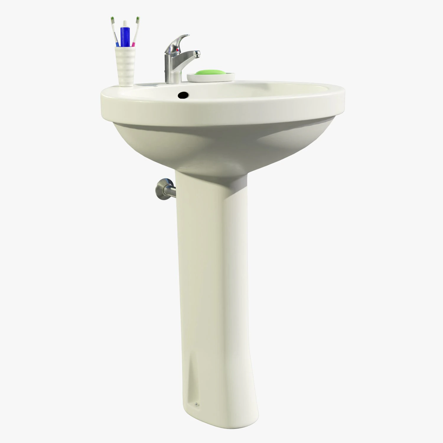 Lavabo de salle de bain Modèle 3D .c4d .max .obj .3ds .fbx .stl .blend 