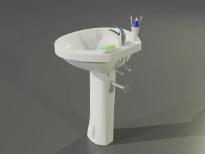 Lavabo de salle de bain Modèle 3D