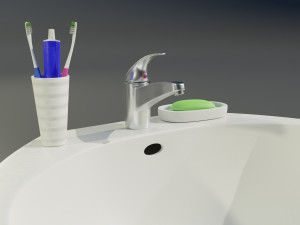 Bathroom Sink Modelo 3D